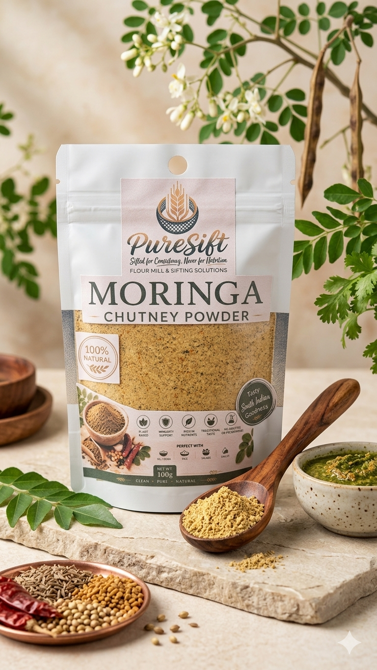 PureSift Moringa Chutney Powder