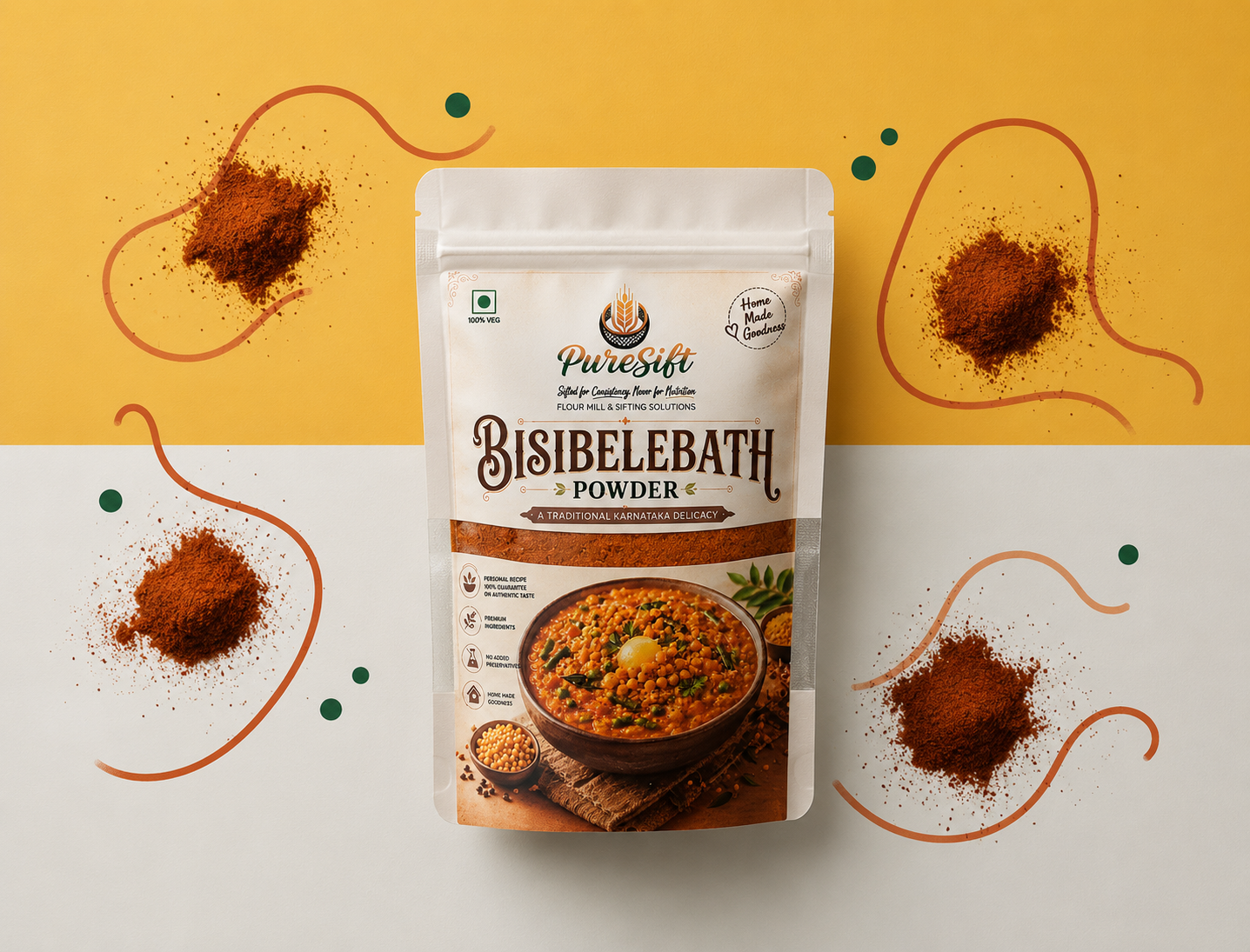 PureSift Bisibelebath Powder
