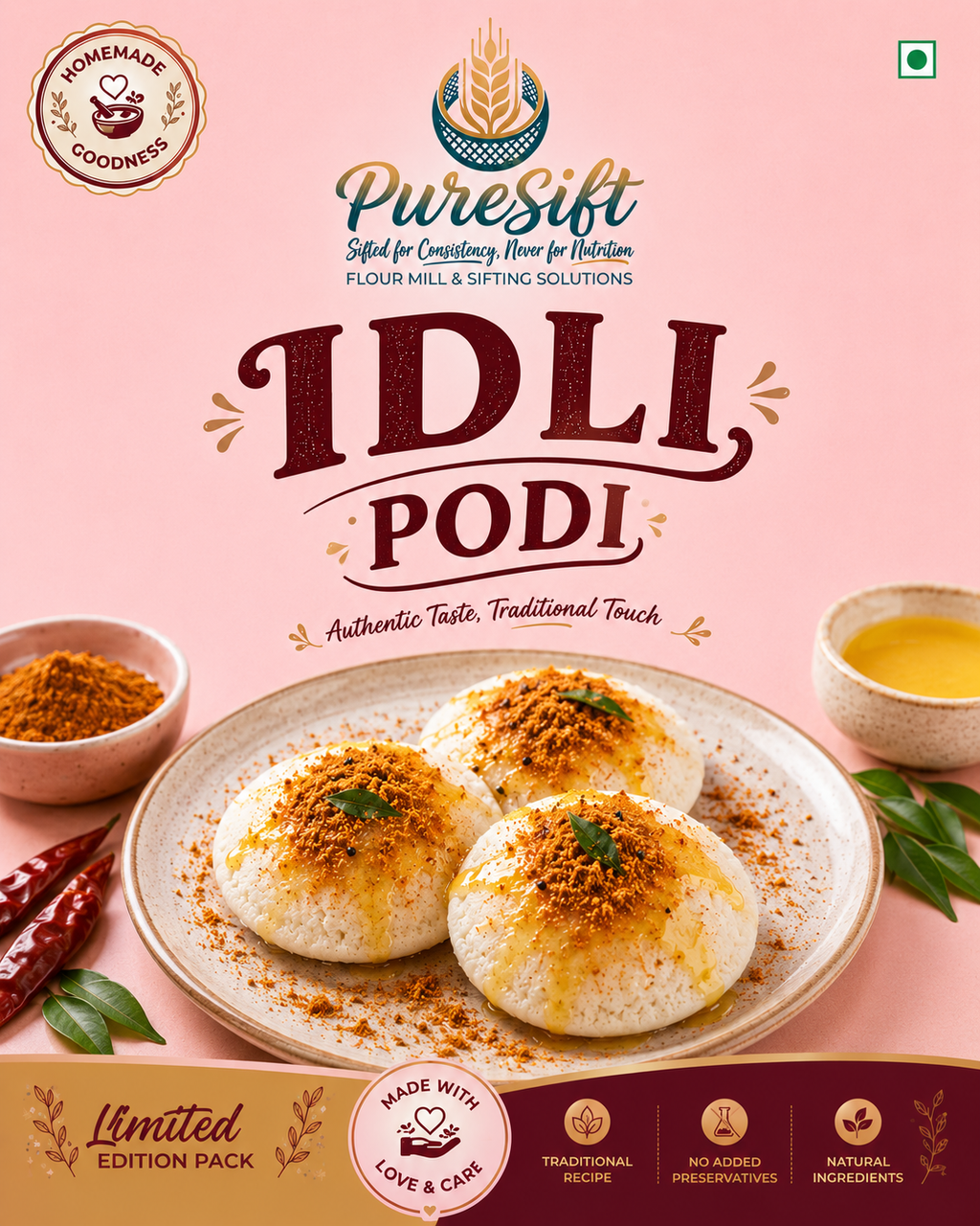 PureSift Idli-Podi (Gun Powder)