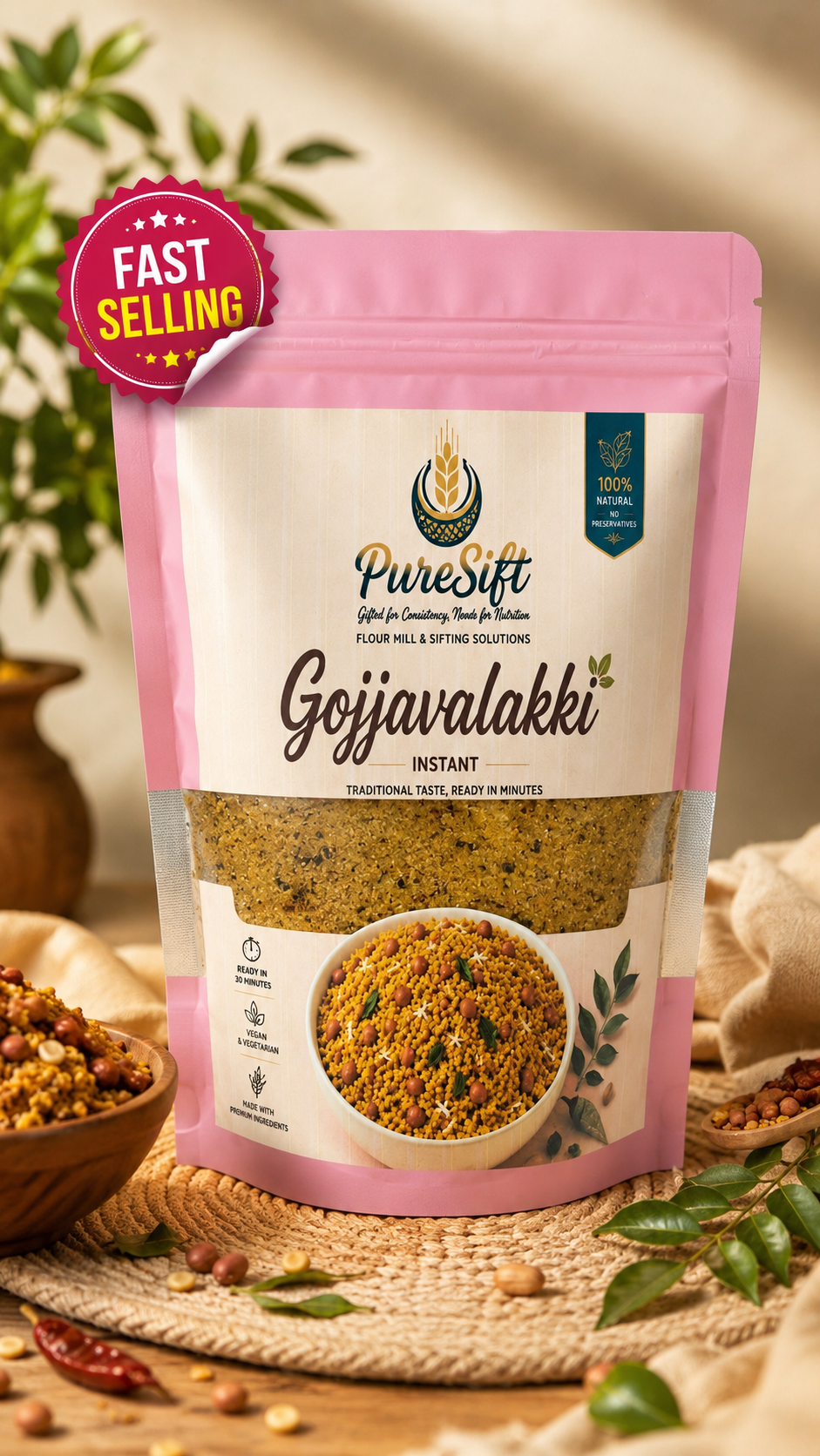 PureSift Instant Gojjavalakki