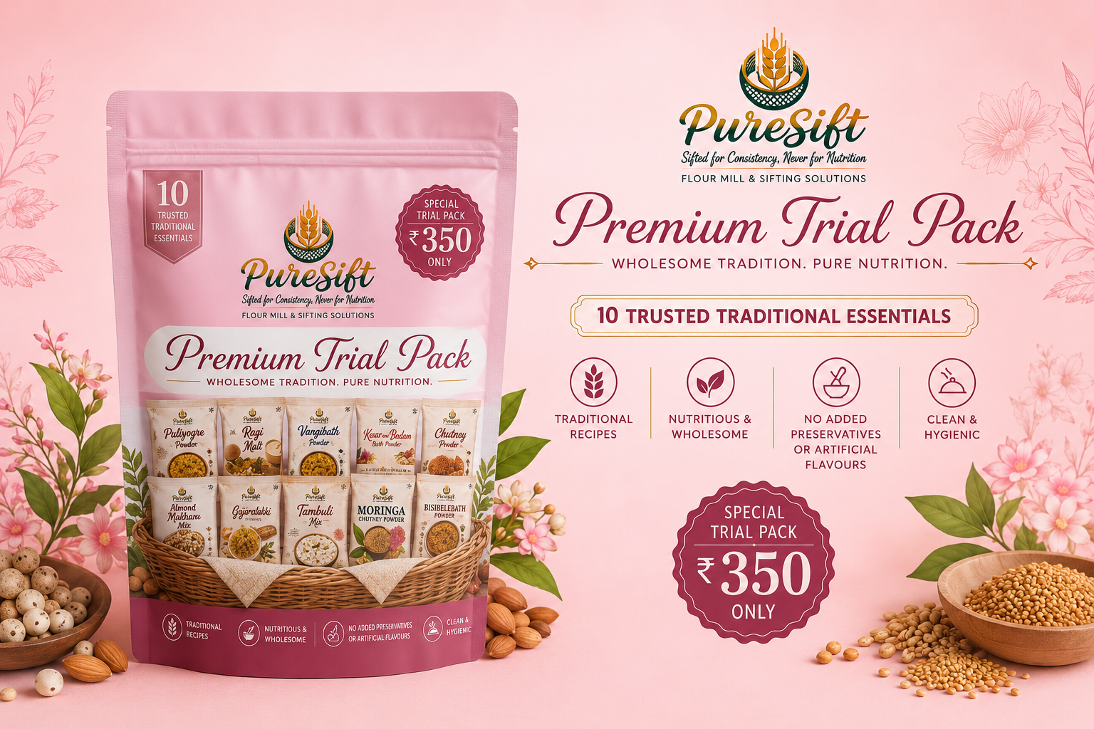 PureSift Premium Trial Pack
