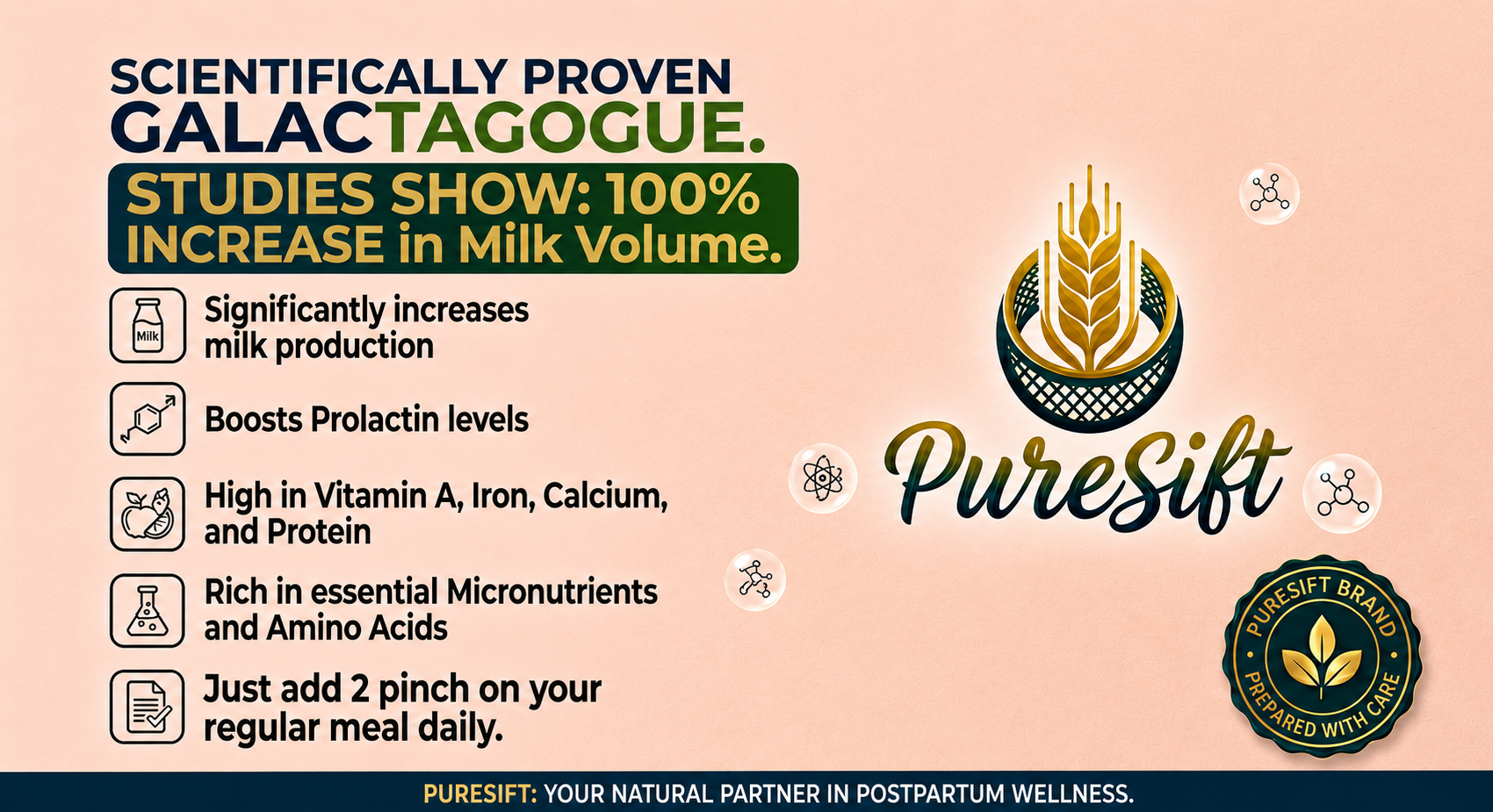 PureSift Moringa Powder