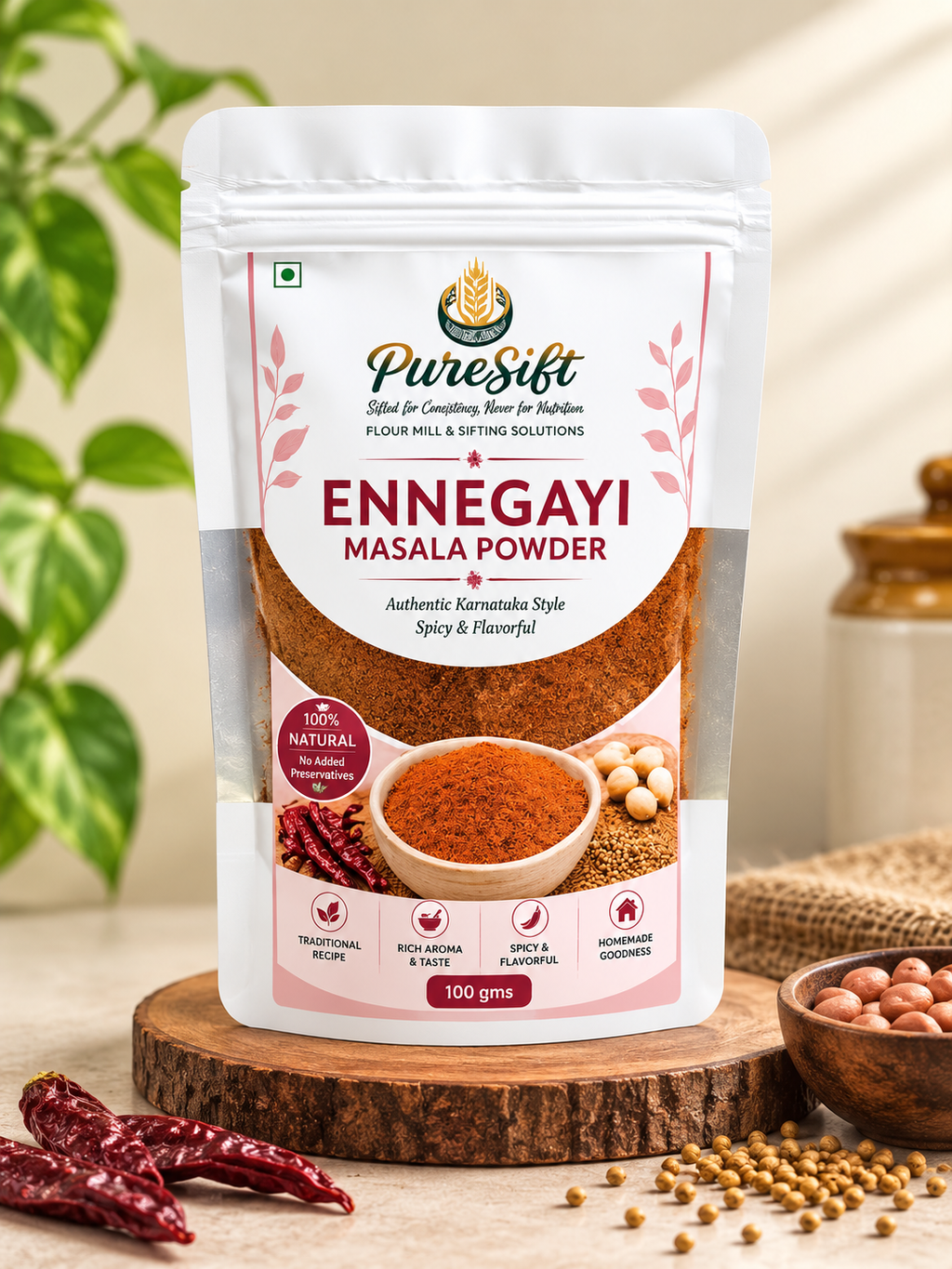 PureSift Ennegayi Masala Powder