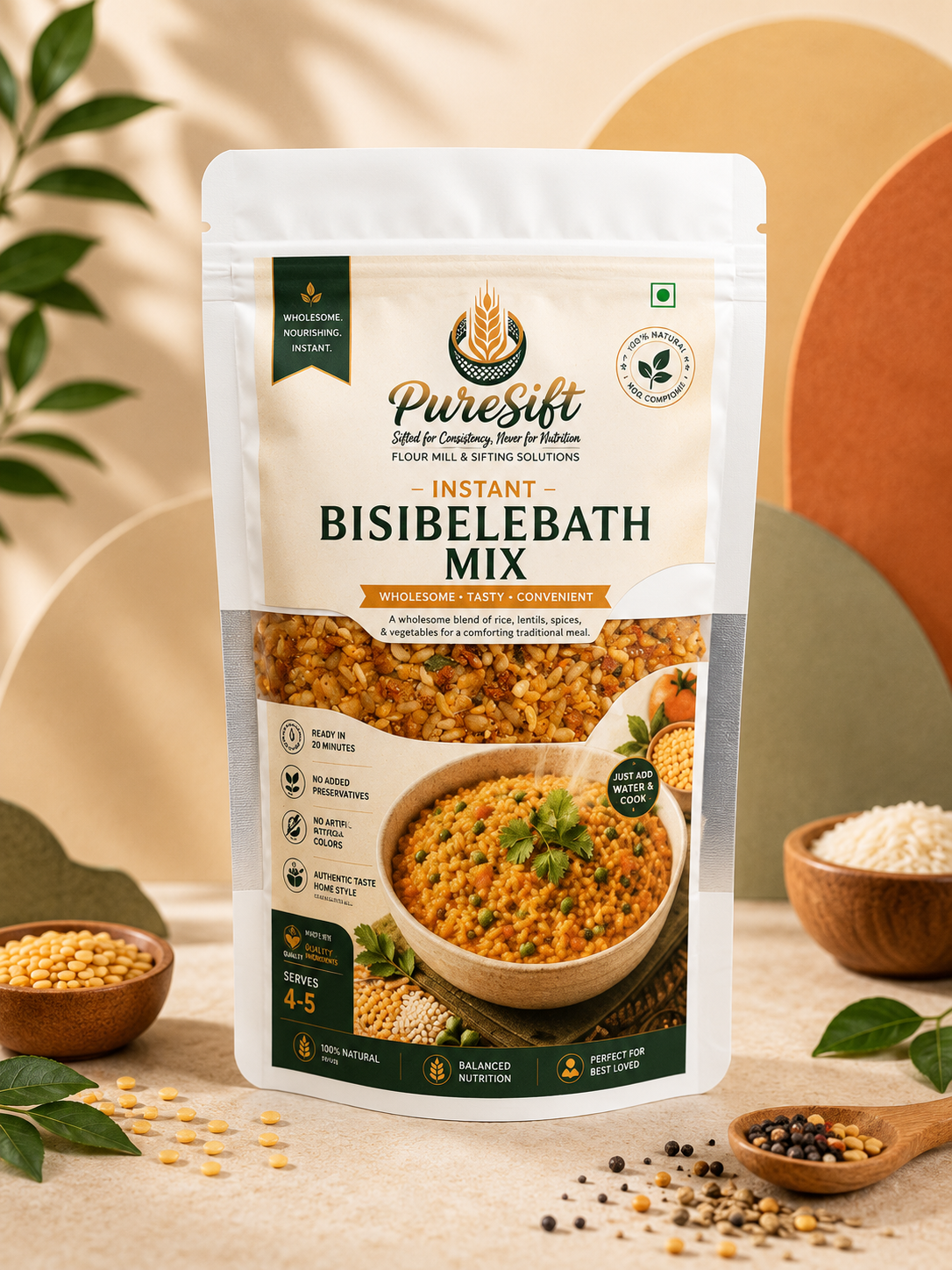 PureSift Instant Bisibelebath Mix